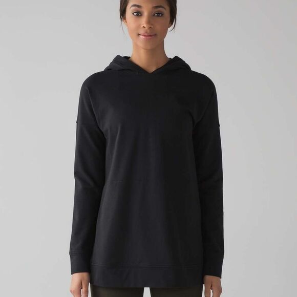 Georgeous Lululemon athletica Cut Above Hoodie black ⚫️ size 6 - Picture 2 of 11